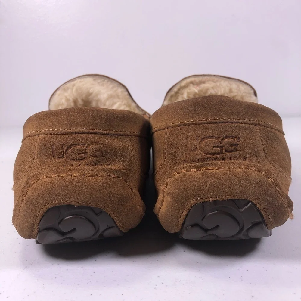 UGG Australia Shearling Slip On Loafer Shoes